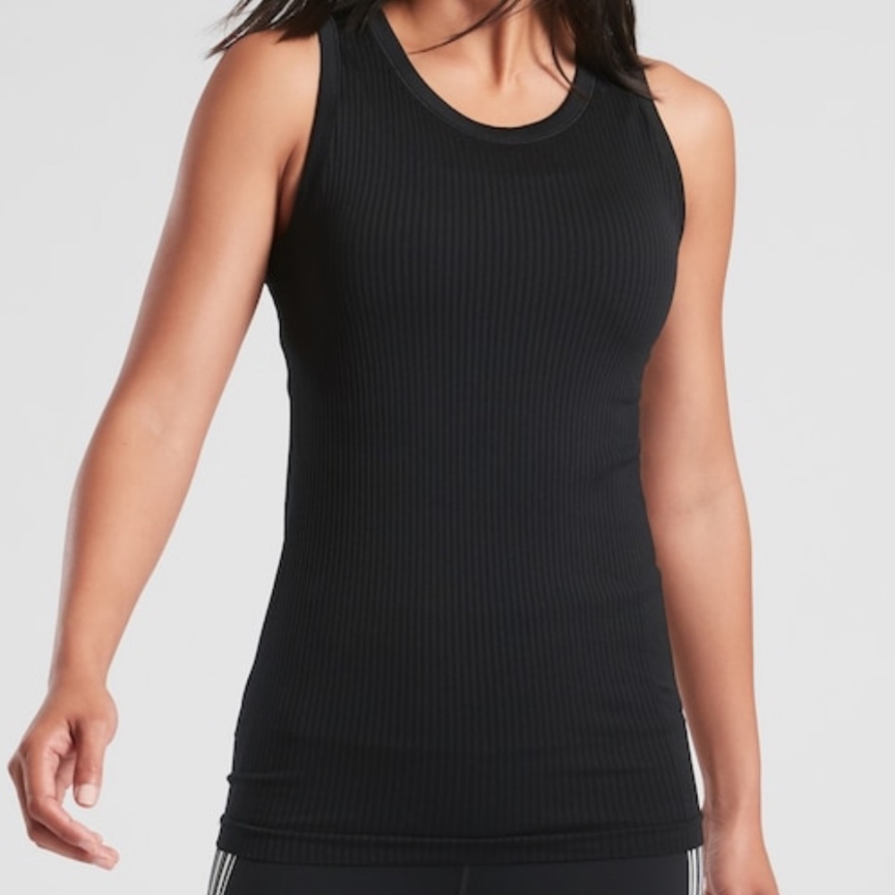 Athleta Renewed CYA Length Ribbed Tank, size S